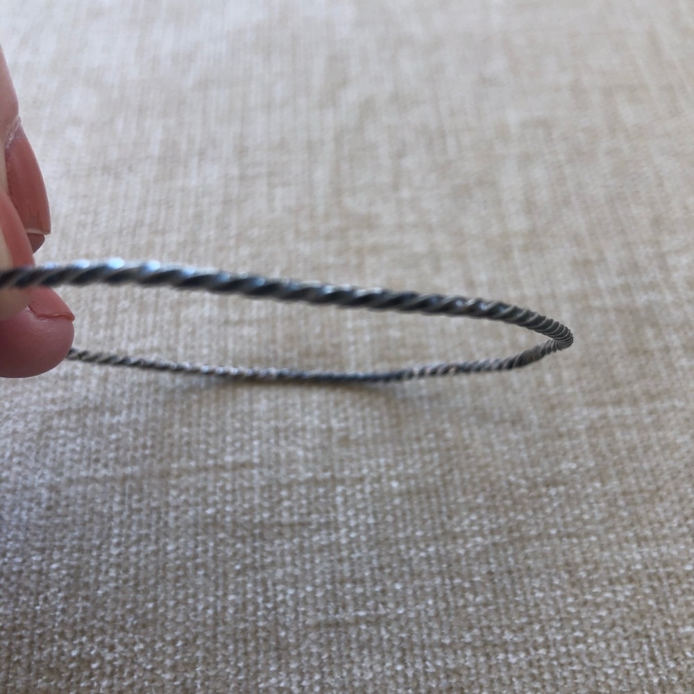 Sterling Silver Bangle Bracelets - image 5